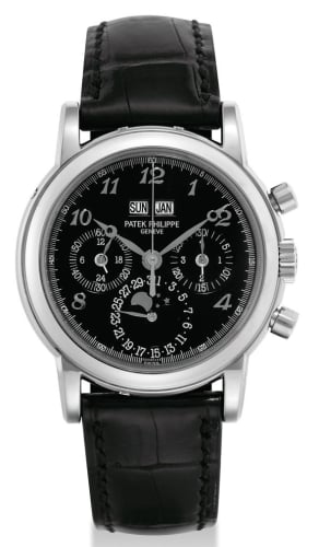 Patek Philippe Perpetual Calendar Chronograph 3970G Black Breguet
