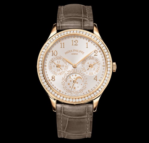Patek Philippe Perpetual Calendar 7140 Rose Gold / Silver-White