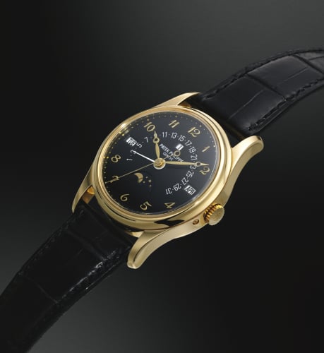 Patek Philippe Perpetual Calendar 5050 Yellow Gold / Black Breguet
