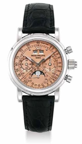 Patek Philippe Perpetual Calendar Split Seconds Chronograph 5004G Salmon