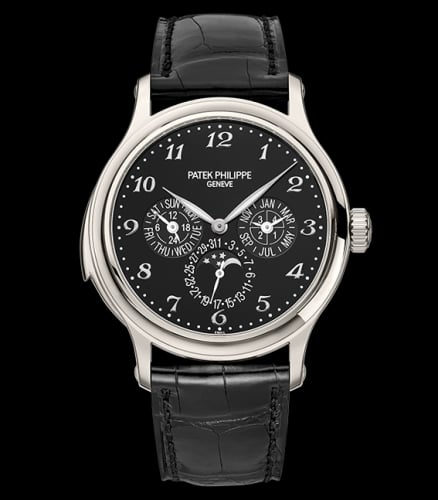 Patek Philippe Minute Repeater Perpetual Calendar 5374 Platinum / Black