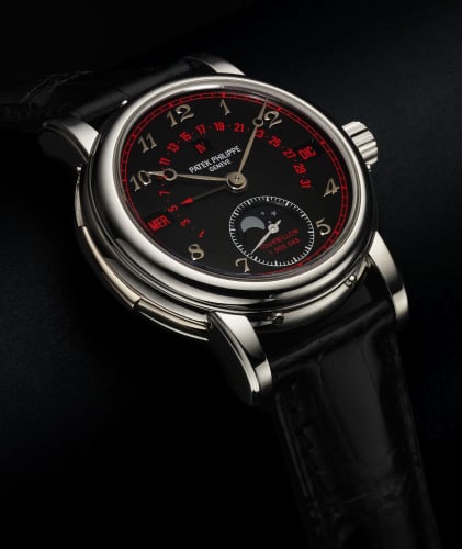 Patek Philippe Tourbillon Minute Repeater Perpetual Calendar 5016 Black Red