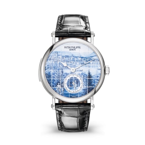 Patek Philippe Tourbillon Minute Repeater 5539 White Gold / Old Views of Geneva