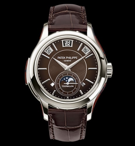 Patek Philippe Tourbillon Minute Repeater Perpetual Calendar 5207 Platinum / Brown