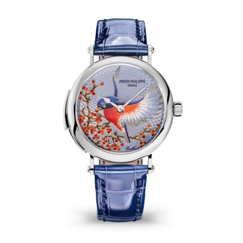 Patek Philippe Minute Repeater 7000 White Gold Bird