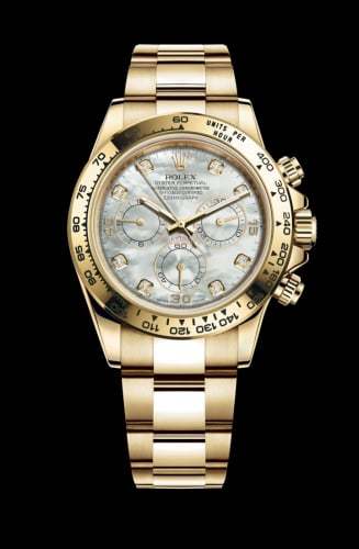 Rolex Cosmograph Daytona Yellow Gold / MOP Diamond