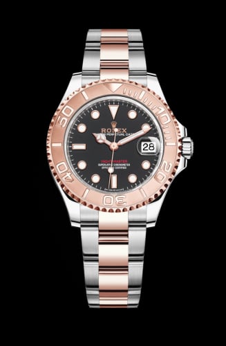 Rolex Yacht-Master 37 Rolesor Everose / Black