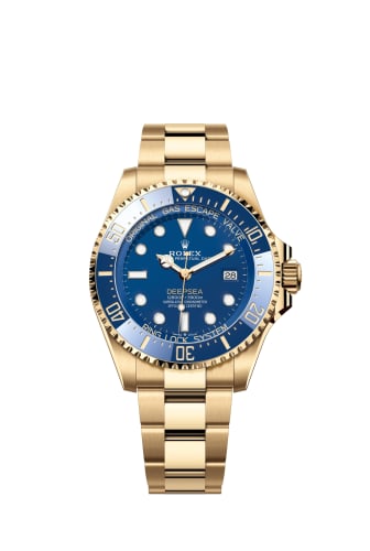 Rolex Sea-Dweller Deepsea Yellow Gold / Blue