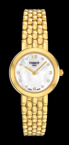 Tissot Caliente Quartz 24.5 Yellow Gold / MOP / Bracelet
