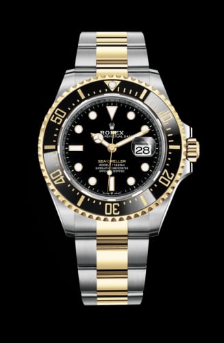 Rolex Sea-Dweller Stainless Steel - Yellow Gold / Black