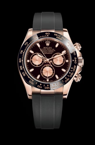 Rolex Cosmograph Daytona Everose / Cerachrom / Black / Oysterflex