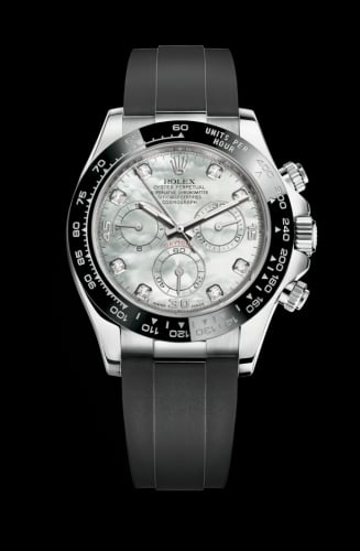 Rolex Cosmograph Daytona White Gold / Cerachrom / MOP - Diamond / Oysterflex