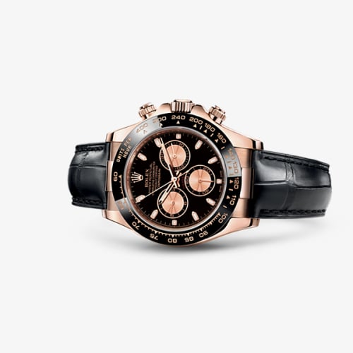 Rolex Cosmograph Daytona Everose / Cerachrom / Black / Strap