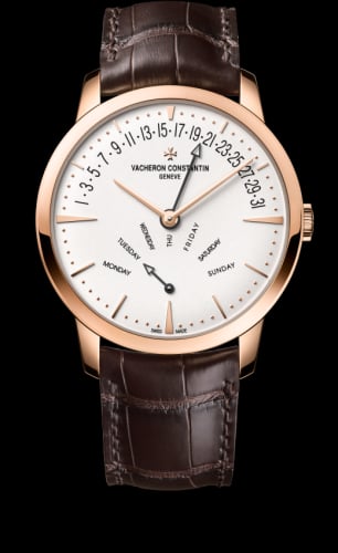 Vacheron Constantin Patrimony Retrograde Day-Date Pink Gold / Silver