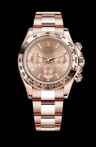 Rolex Cosmograph Daytona Everose / Pink Baguette