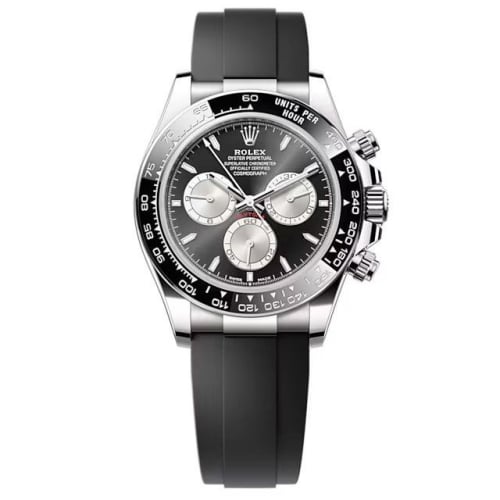 Rolex Cosmograph Daytona White Gold - Cerachrom / Black - Steel / Oysterflex