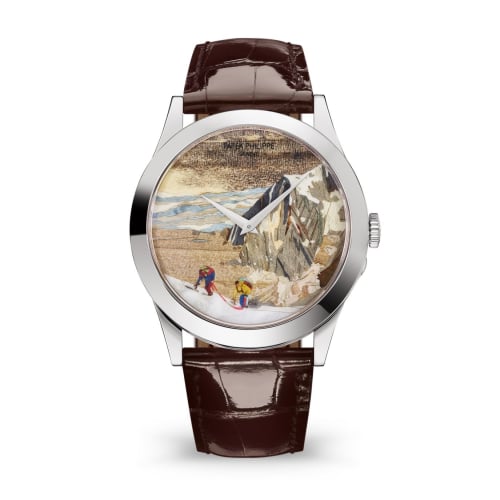 Patek Philippe Calatrava 5089 Swiss Alps / Roped Alpinists
