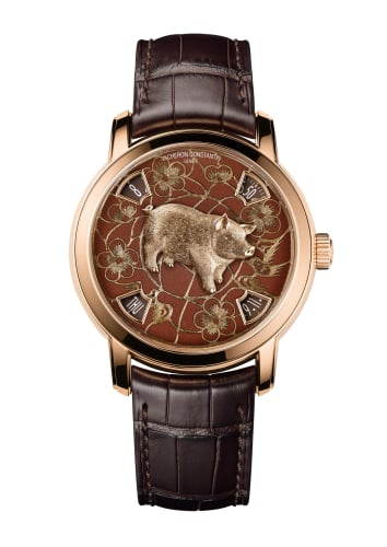 Vacheron Constantin Métiers d'Art The Legend of the Chinese Zodiac Year of the Pig Pink Gold