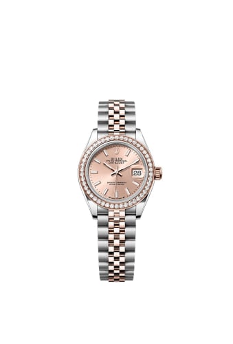 Rolex Lady-Datejust 28 Stainless Steel / Rose Gold / Diamond / Rose / Jubilee