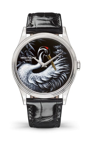 Patek Philippe Calatrava 5177 Red-Crowned Cranes
