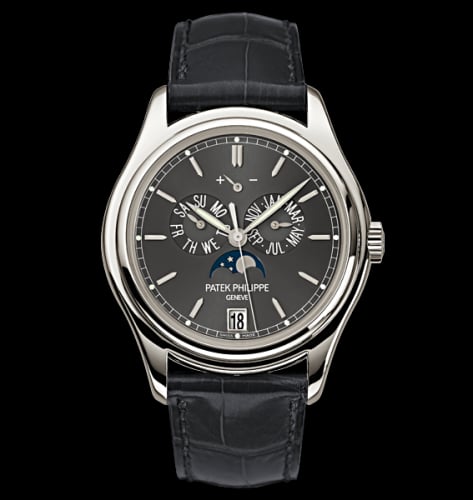Patek Philippe Annual Calendar 5146 Platinum / Grey