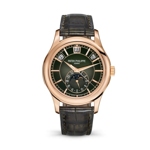 Patek Philippe Annual Calendar 5205 Rose Gold / Green