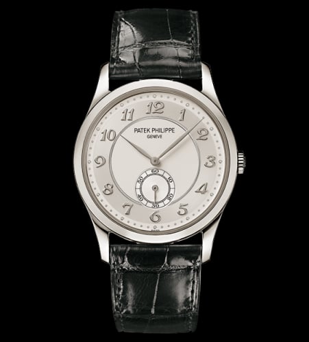 Patek Philippe Calatrava 5196 Platinum / Silver-Grey