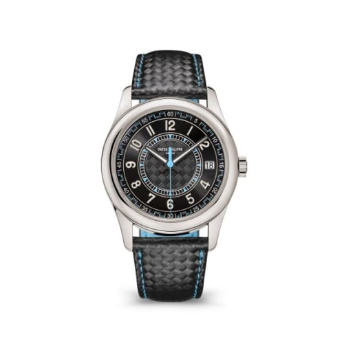 Patek Philippe Calatrava White Gold / Black - Sky Blue
