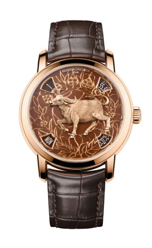 Vacheron Constantin Métiers d'Art The Legend of the Chinese Zodiac Year of the Ox Pink Gold