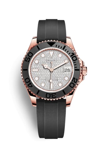 Rolex Yacht-Master 37 Everose Cerachrom / Paved