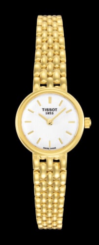 Tissot Caliente Quartz 19.5 Yellow Gold / White / Bracelet