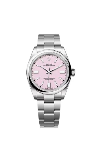 Rolex Oyster Perpetual 41 Stainless Steel / Candy Pink