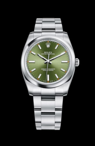 Rolex Oyster Perpetual 34 Olive Green
