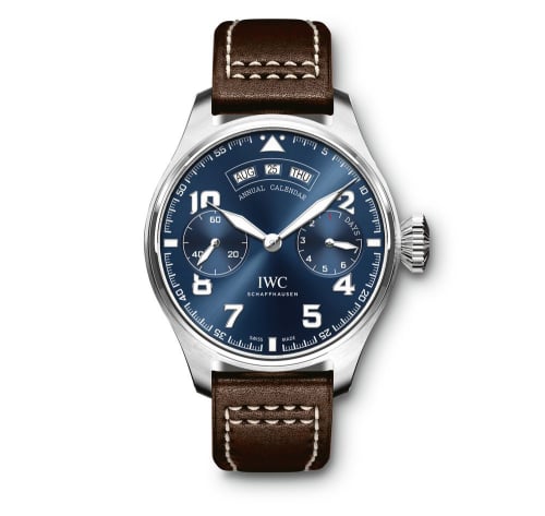 IWC Schaffhausen Big Pilot’s Watch Annual Calendar Edition Le Petit Prince White Gold