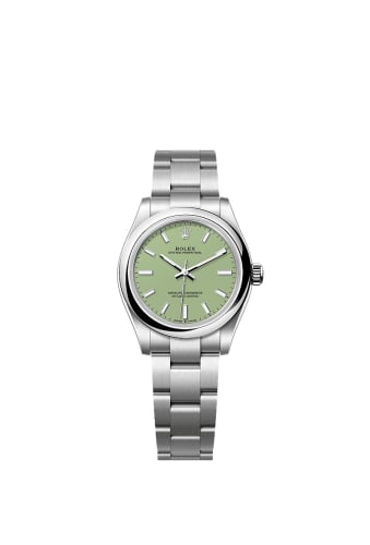 Rolex Oyster Perpetual 31 Stainless Steel / Pistachio