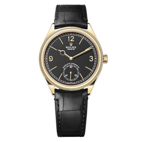 Rolex Perpetual 1908 39 Yellow Gold / Black