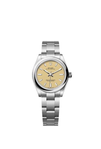 Rolex Oyster Perpetual 31 Stainless Steel / Beige