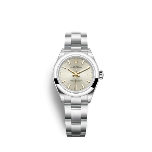 Rolex Oyster Perpetual 28 Stainless Steel / Silver