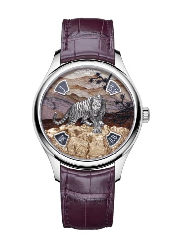 Vacheron Constantin Les Cabinotiers Les Cabinotiers Imperial Tiger White Gold / Burgundy Wood