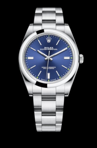 Rolex Oyster Perpetual 39 Blue