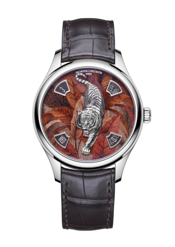 Vacheron Constantin Les Cabinotiers Majestic Tiger White Gold / Red Wood