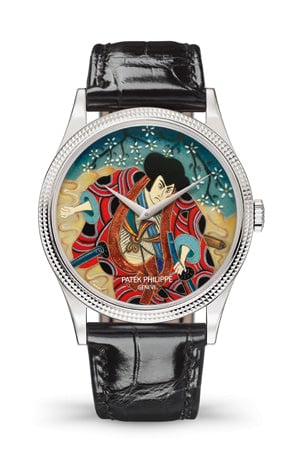 Patek Philippe Calatrava 5177G Samurai Engaged in Combat