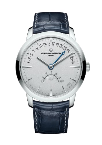Vacheron Constantin Patrimony Moon Phase and Retrograde Date Excellence Platine