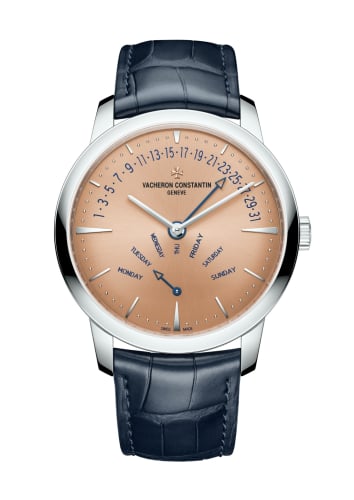 Vacheron Constantin Patrimony Retrograde Day-Date Platinum / Salmon