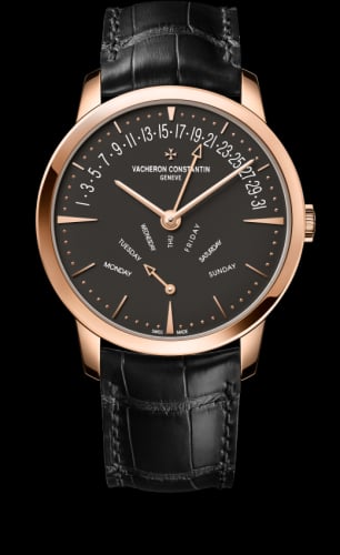 Vacheron Constantin Patrimony Retrograde Day-Date Pink Gold / Anthracite