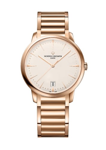 Vacheron Constantin Patrimony 36mm Self-Winding Pink Gold / Silver / Bracelet