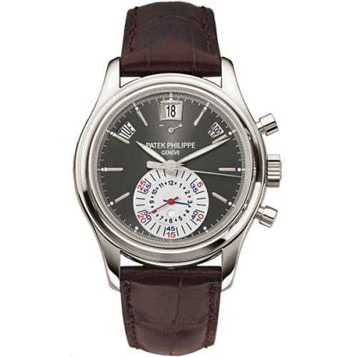 Patek Philippe Annual Calendar Chronograph 5960 Platinum / Grey