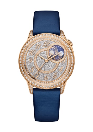 Vacheron Constantin Égérie Moonphase 37 Rose Gold - Diamond / Diamond