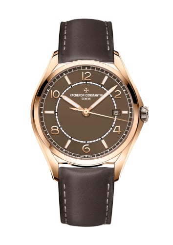 Vacheron Constantin FiftySix Self-Winding Pink Gold / Brown