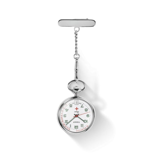 Tissot Infirmières Stainless Steel / White